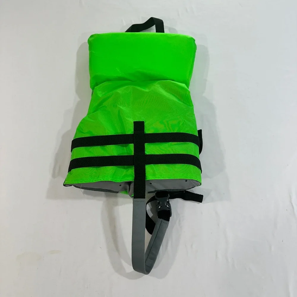 Stearns Infant Life Vest PFD Neon Green USCG Approved Under 30 lbs Boating Kids